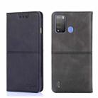 For Itel Vision 1 Pro Cow Texture Magnetic Horizontal Flip Leather Phone Case(Black) - 1