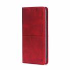 For Tecno Camon 15 CD7/Camon 15 Air/Spark 5/Spark 5 Pro Cow Texture Magnetic Horizontal Flip Leather Phone Case(Red) - 2