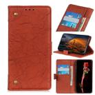 For Alcatel 1S 2020/1V 2020/3L 2020 Copper Buckle Retro Crazy Horse Texture Horizontal Flip Leather Case with Holder & Card Slots & Wallet(Brown) - 1