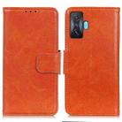 For Xiaomi Poco F4 GT Nappa Texture Leather Phone Case(Orange) - 1