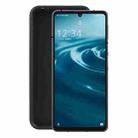 For Sharp Aquos Sense 6 TPU Phone Case(Black) - 1