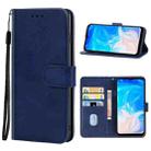 For DOOGEE N40 Pro Leather Phone Case(Blue) - 1