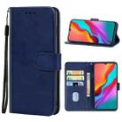 For Infinix Hot 8 / Hot 8 Lite Leather Phone Case(Blue) - 1