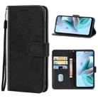 For Motorola Moto G41 Leather Phone Case(Black) - 1