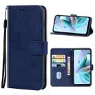 For Motorola Moto G41 Leather Phone Case(Blue) - 1