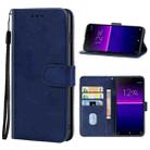 For Sony Xperia 20 / Xperia 8 Leather Phone Case(Blue) - 1