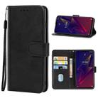 For Wiko Power U20 Leather Phone Case(Black) - 1