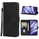 For Wiko View5 Plus Leather Phone Case(Black) - 1