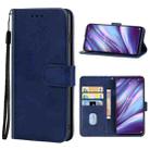 For Wiko View5 Plus Leather Phone Case(Blue) - 1