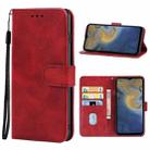 For ZTE Blade A71 Leather Phone Case(Red) - 1