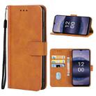 For Nokia G11 Plus Leather Phone Case(Brown) - 1