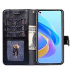 For vivo X70 Pro+ Zipper Bag PU + TPU Horizontal Flip Leather Phone Case(Black) - 4