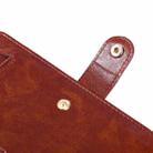 For vivo X70 Pro+ Zipper Bag PU + TPU Horizontal Flip Leather Phone Case(Black) - 6
