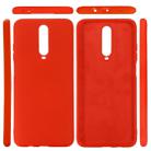 For Xiaomi Redmi K30 Solid Color Liquid Silicone Dropproof Protective Case(Red) - 1
