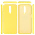 For Xiaomi Redmi K30 Solid Color Liquid Silicone Dropproof Protective Case(Yellow) - 1