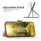 For vivo Y15s Diamond Lattice Wallet Leather Flip Phone Case(Pink) - 4