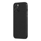 Benks MagSafe Magnetic Kevlar Carbon Fiber Phone Case For iPhone 12 Pro Max(Black) - 1