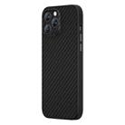 Benks Kevlar Carbon Fiber Phone Case For iPhone 13 Pro Max(Black) - 1