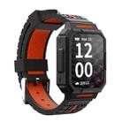 S09-C 1.69 inch Full Touch Screen Smart Watch, IP67 Waterproof Support Heart Rate & Blood Oxygen Monitoring / Multiple Sports Modes(Orange) - 1