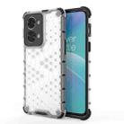 For OnePlus Nord 2T 5G Honeycomb Phone Case(White) - 1