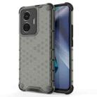 For vivo T1 44W Honeycomb Phone Case(Black) - 1