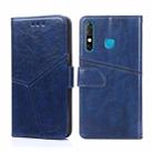 For Infinix Hot 8 / Hot 8 Lite Geometric Stitching Horizontal Flip Leather Phone Case(Blue) - 1