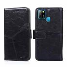 For Infinix Hot 10 Lite / Smart 5 X657 Geometric Stitching Horizontal Flip Leather Phone Case(Black) - 1