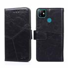 For IItel Vision 1 Geometric Stitching Horizontal Flip Leather Phone Case(Black) - 1