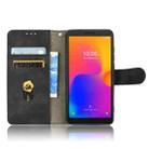 For Alcatel 1B 2022 Skin Feel Magnetic Flip Leather Phone Case(Black) - 4