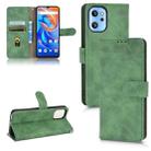 For UMIDIGI A13 / A13 Pro / A13S Skin Feel Magnetic Flip Leather Phone Case(Green) - 1