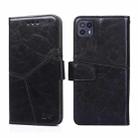 For Motorola Moto G50 5G Geometric Stitching Horizontal Flip Leather Phone Case(Black) - 1