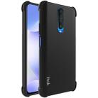 For Xiaomi Redmi K30 5G IMAK All Coverage Shockproof Airbag TPU Case(Metallic Black) - 1