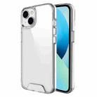 For iPhone 14 Plus Transparent Acrylic TPU Phone Case (Transparent) - 1