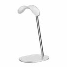 Benks L40 Pro 15W Wireless Charging Desktop Headset Holder(Silver White) - 1