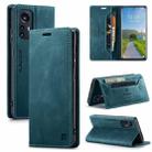 For Xiaomi 12 Pro AutSpace A01 Retro Skin-feel Crazy Horse RFID Leather Phone Case(Blue) - 1