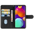 For Samsung Galaxy M62 Leather Phone Case(Black) - 3