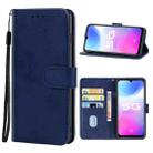 For vivo S9e Leather Phone Case(Blue) - 1