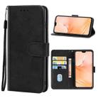 For vivo V20 Pro Leather Phone Case(Black) - 1