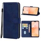 For vivo V20 Pro Leather Phone Case(Blue) - 1