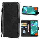 For vivo V20 SE Leather Phone Case(Black) - 1