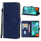 For vivo V20 SE Leather Phone Case(Blue) - 1