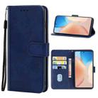 For vivo X70 Pro Leather Phone Case(Blue) - 1