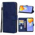 For vivo Y15a Leather Phone Case(Blue) - 1