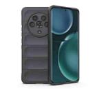 For Honor Magic4 Magic Shield TPU + Flannel Phone Case(Dark Grey) - 1