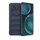 For Honor Magic4 Magic Shield TPU + Flannel Phone Case(Dark Blue) - 1