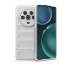 For Honor Magic4 Magic Shield TPU + Flannel Phone Case(White) - 1