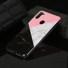 For Galaxy A11 Marble Pattern Soft TPU Protective Case(Tricolor) - 1