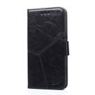 For Xiaomi Redmi Note11 5G  / Poco M4 Pro 5G Geometric Stitching Horizontal Flip Leather Phone Case(Black) - 2