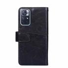 For Xiaomi Redmi Note11 5G  / Poco M4 Pro 5G Geometric Stitching Horizontal Flip Leather Phone Case(Black) - 3