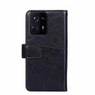 For Xiaomi Mi Mix 4 Geometric Stitching Horizontal Flip Leather Phone Case(Black) - 3